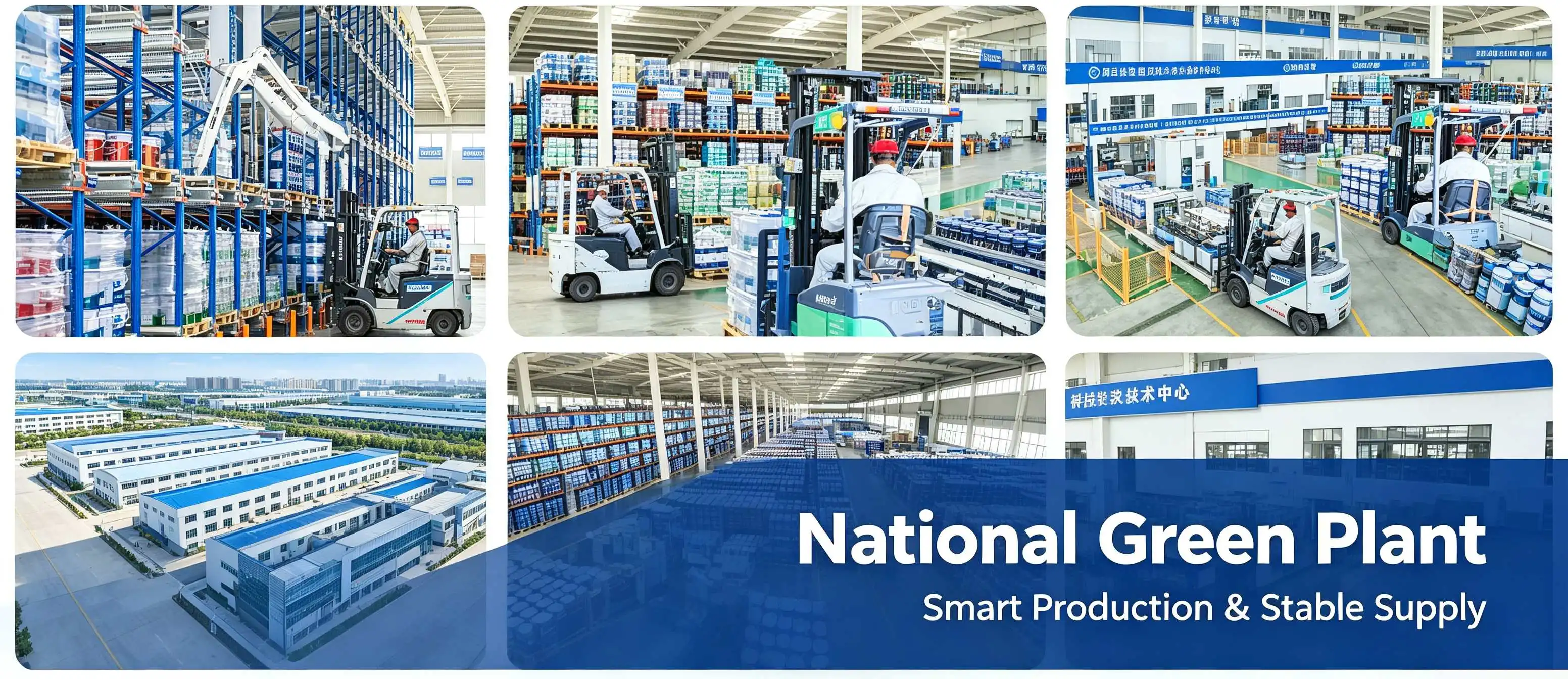 Non Toxic No Voc Paint Green Factory Paint Production Line