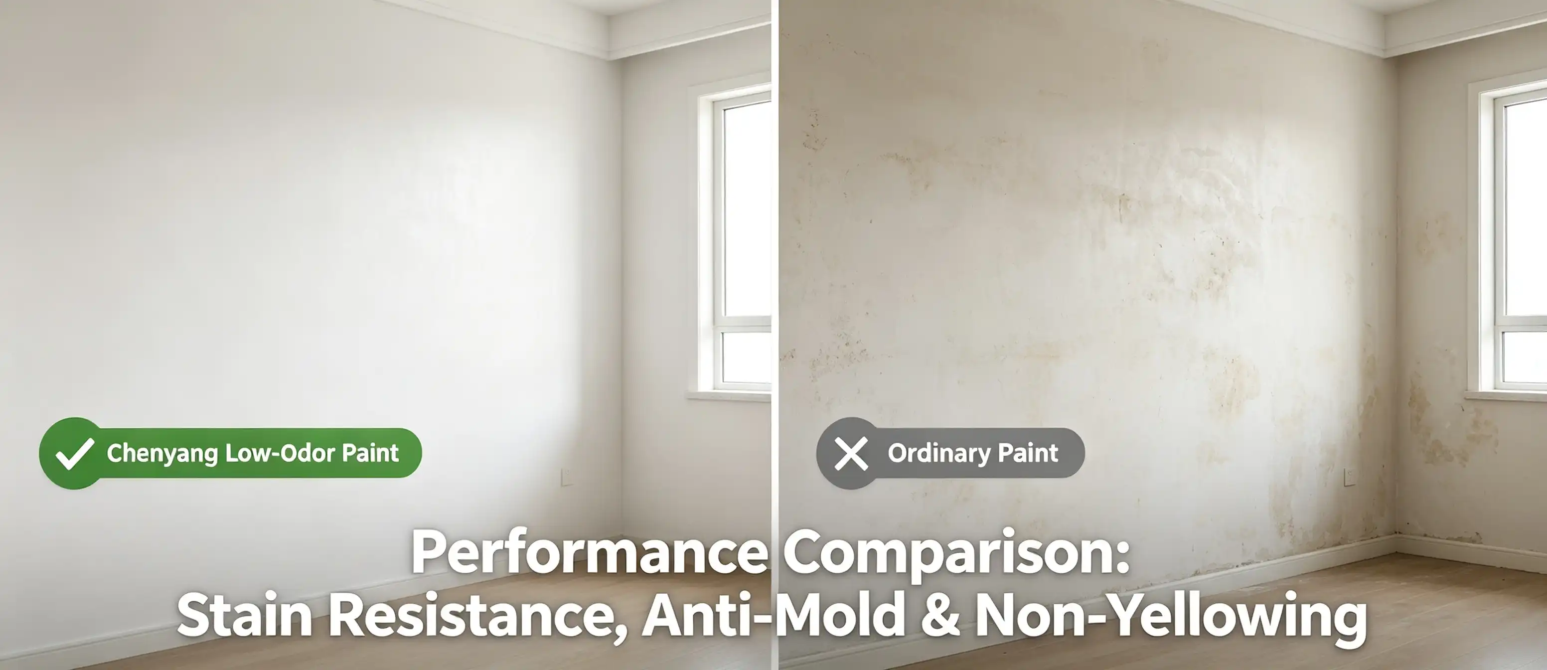 Low Odor Wall Coating Performance Comparison Low Odor Wall Coating Performance Comparison
