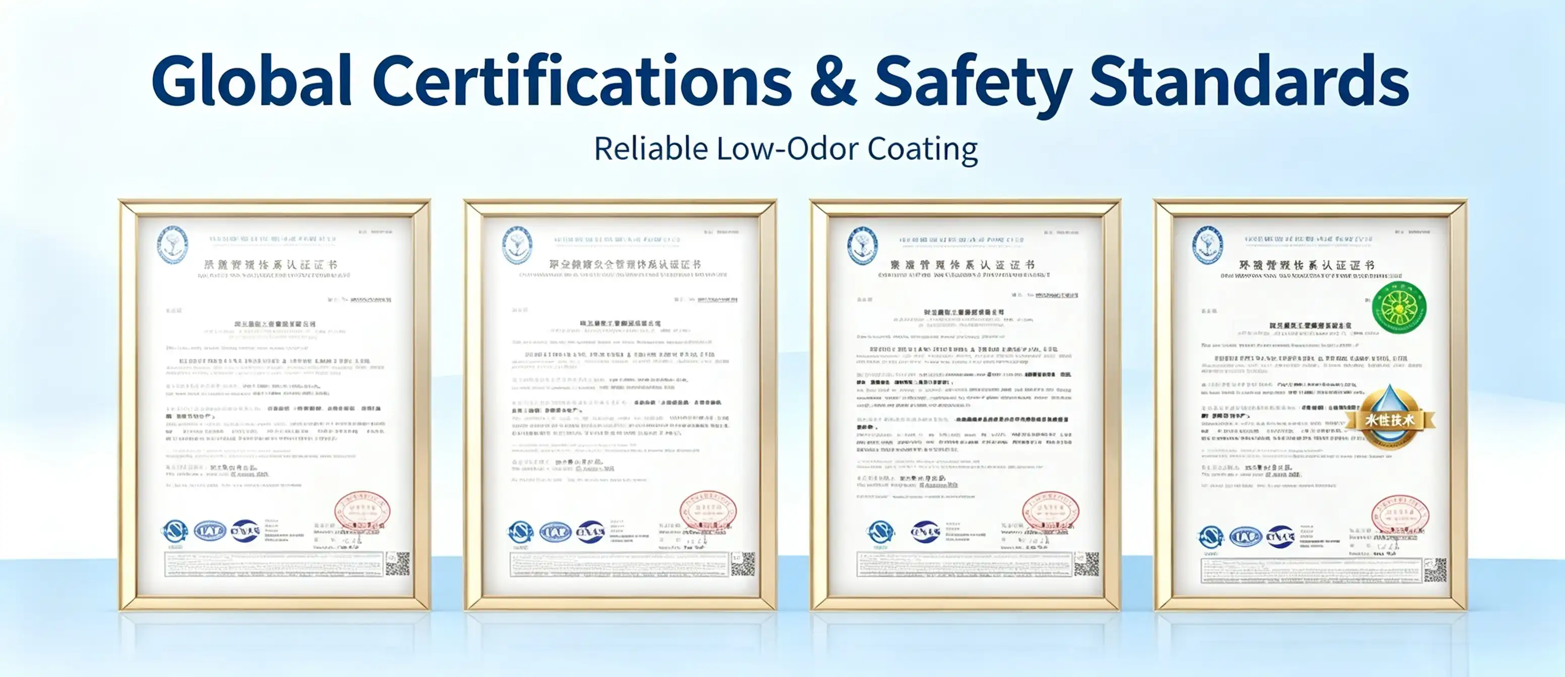 Low Odor Wall Coating International Paint Certifications