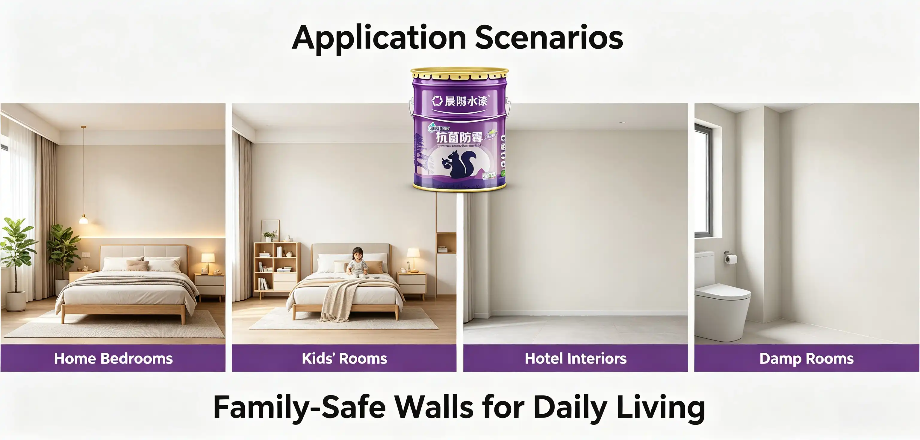 Anti-Bacterial Wall Paint scenarios