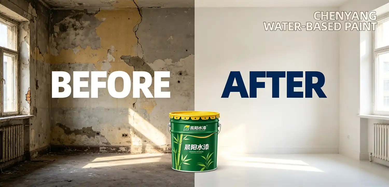 Low Odor Latex Paint BeforeAfter Low Odor Latex Paint BeforeAfter