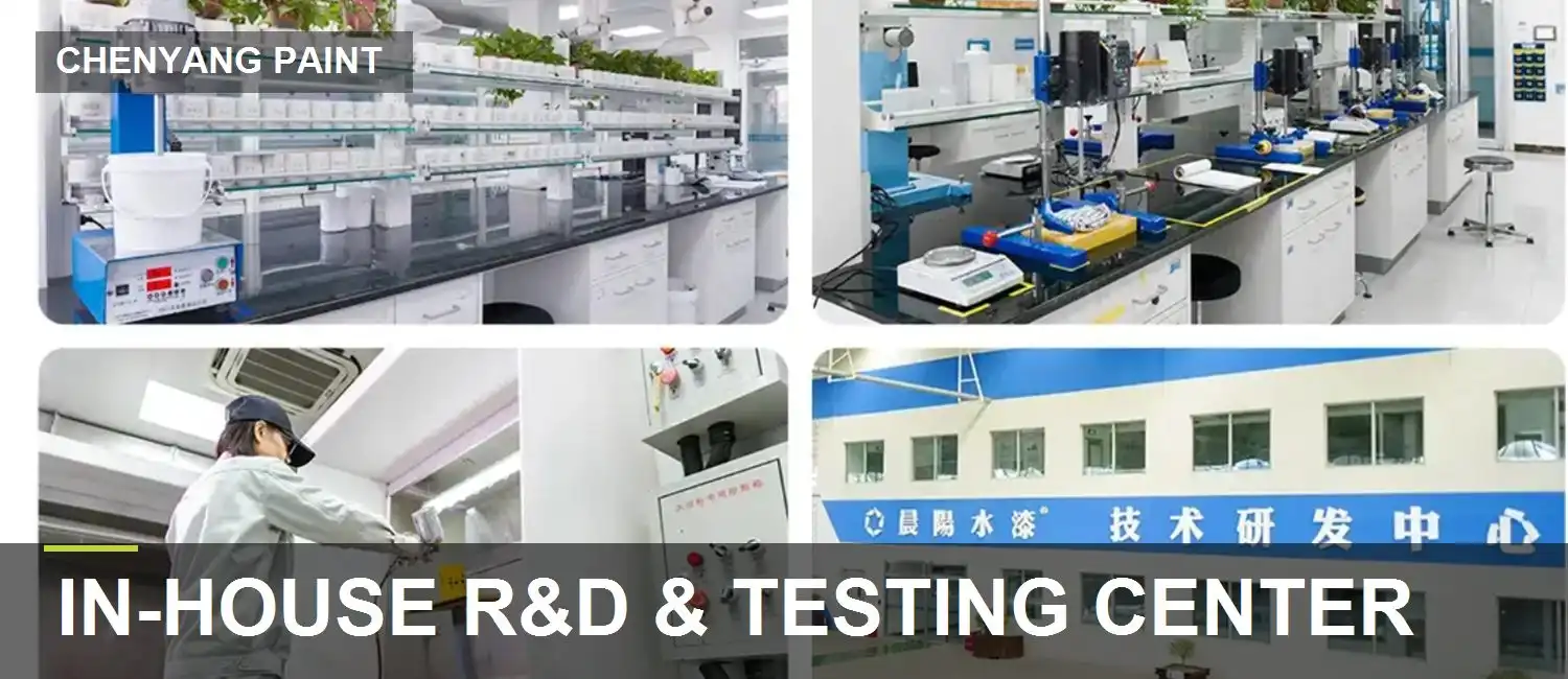 Low Odor Latex Paint IN-HOUSE R&D & TESTING CENTER Low Odor Latex Paint IN-HOUSE R&D & TESTING CENTER