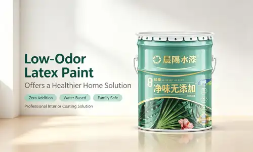 Low-Odor latex Paint Offers a Healthier Home Solution