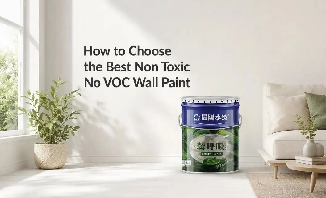 How to Choose the Best Non Toxic No VOC Wall Paint？